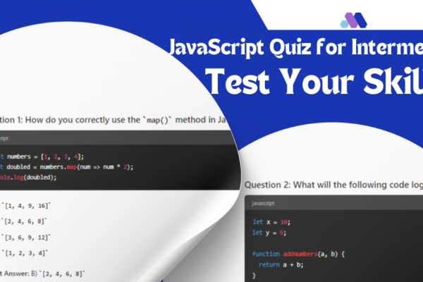 JavaScript Quiz for Intermediate developers - Test your coding skills with challenging JavaScript questions.