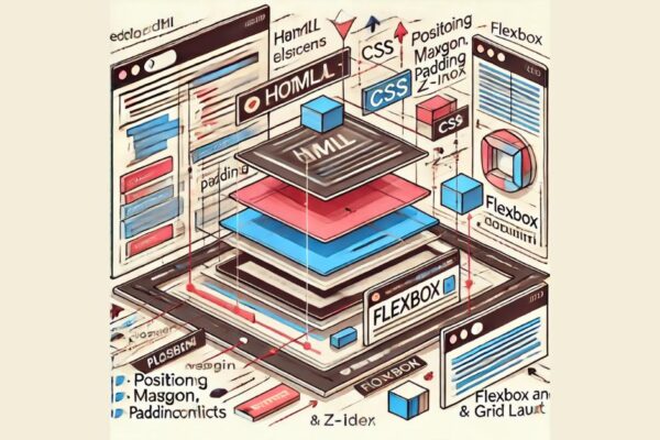 How to Fix Overlapping Code in HTML and CSS