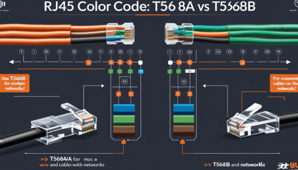 RJ45 Color Code RJ45 Color Code