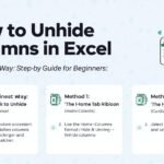 unhide columns